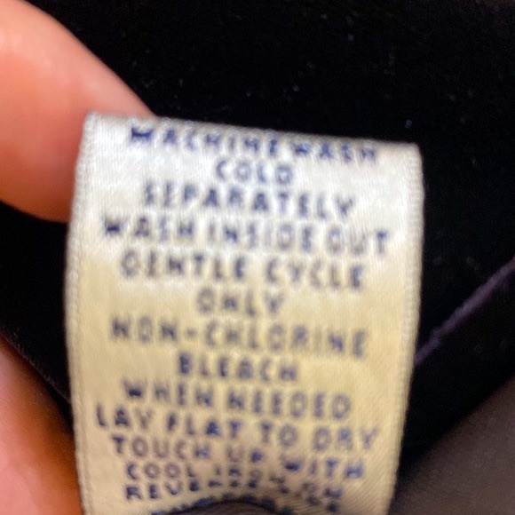 Deep purple caviar velvet open front jacket with ruffle and rosebud - Picture 7 of 7